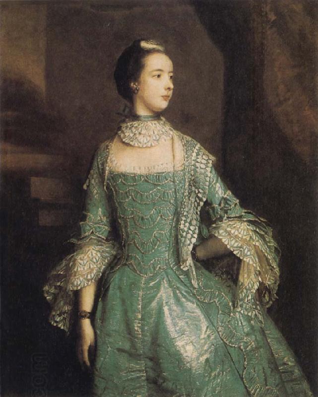 Sir Joshua Reynolds Portrait of Susanna Beckford China oil painting art
